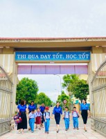 Hân hoan chào đón học sinh lớp 1