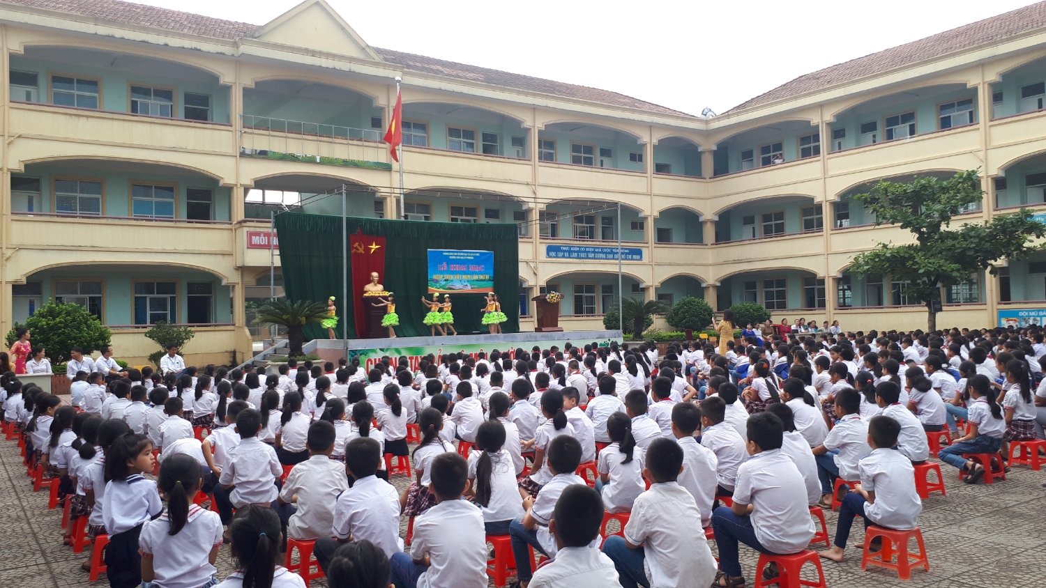 Trường Tiểu học Kỳ Phương tổ chức buổi lễ Ngày Sách Việt Nam
